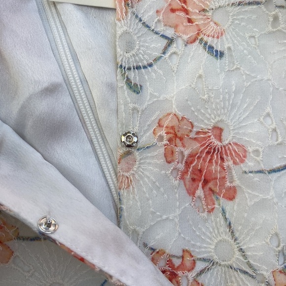 New GUESS BY MARCIANO Floral Ruffle Romper SZ M - Picture 6 of 8